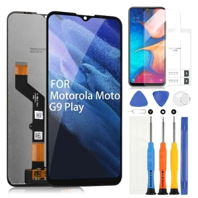 Immagine di ARSSLY LCD Schermo per Motorola Moto G9 Play XT2083, XT2083 1 Display Touch Screen Assemblea di Vetro Digitalizzatore con Riparazione Kit