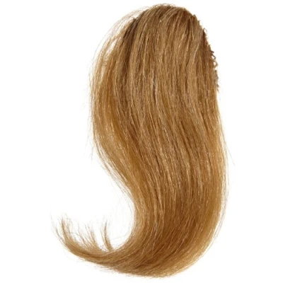 Immagine di Extension per capelli a clip, realizzata con umani, frangia laterale, colore 27, castano chiaro
