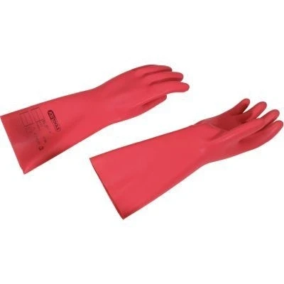 Immagine di KS TOOLS 117.1756 Guanti di gomma Rosso
