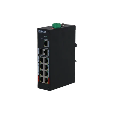 Immagine di DAHUA SWITCH POE 8 PUERTOS GIGABIT + 1 UPLINK 2SFP 120W 802.3AT LAYER 2