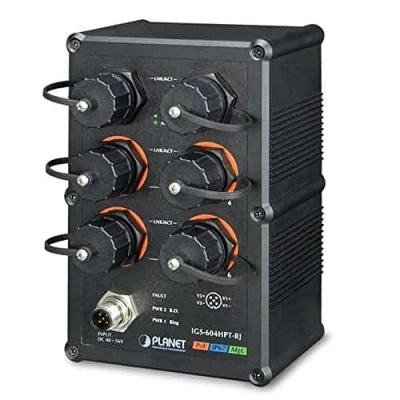 Immagine di PLANET IGS 604HPT RJ switch di rete Gestito L2+ Gigabit