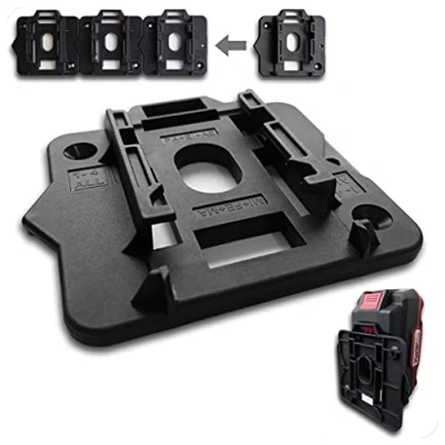 Immagine di SLE 5 supporti per batteria professionale Parkside Lidl 20 V X Team supporto da parete Pap A1 A2 A3 B1 B2 B3 2,0 2,5 4,0 Ah