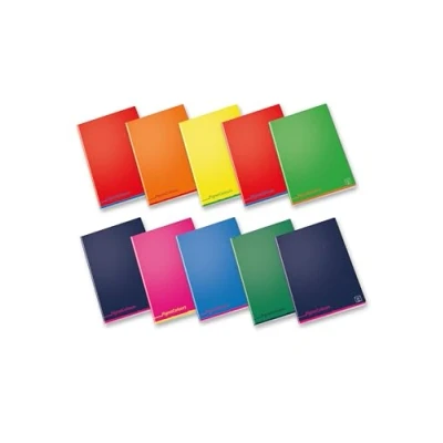 Immagine di Pigna Colours Conf. 10 quaderni A5 , colori assortiti 4M a quadretti 4 mm