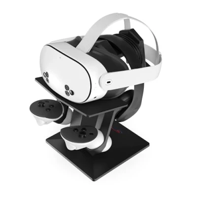 Immagine di Digicharge Supporto per cuffie VR Meta Quest 3S / 3 Oculus 2 Mount Display Storage e controller touch
