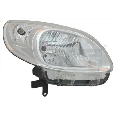 Immagine di TYC 20 14906 15 2 Fari Sx H4 per veicolo circolazione Dx senza motore elettrico RENAULT: Kangoo II Express, Be Bop, / Grand