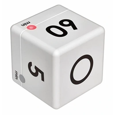 Immagine di TFA Dostmann Timer Cube Bianco digitale