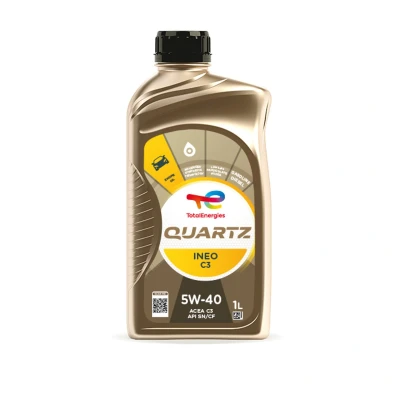 Immagine di Total Quartz INEO MC3 5W 40 1l Olio motore 2174776 OPEL: Grandland X, FIAT: Panda II Hatchback, PEUGEOT: 207 Hatchback