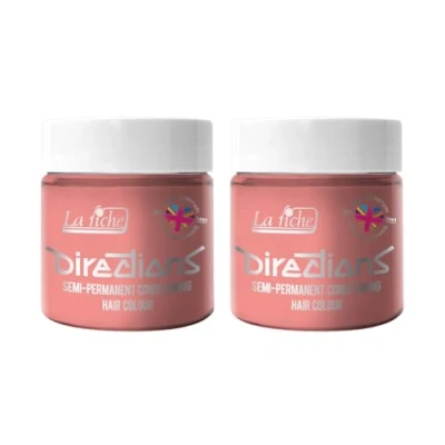 Immagine di La Riche Directions Confezione da 2 colori semi permanenti per capelli, 100 ml, colore: rosa pastello