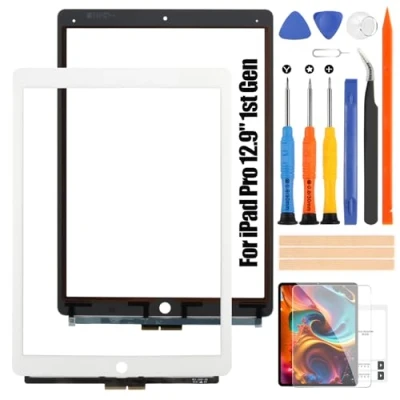 Immagine di Atwist per iPad PRO 12.9 2015 1st Generazione Touch Screen Schermo di Ricambio A1584 A1652 Digitizer Vetro Riparazione Kit (Non LCD) (Bianco)