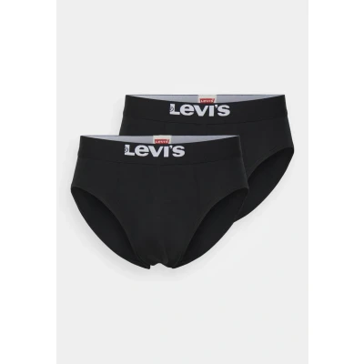 Immagine di Levi&#039;s MEN Solid Basic Brief 2 PACK Culotte, Uomo, Taglia: Small, Black