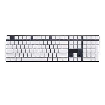 Immagine di MISUVRSE 108 Tasti in PBT Blank Cherry OEM XDA Profilo Lettera Bianco Keycap Per MX Interruttori Tastiera Meccanica Copritasti bianchi