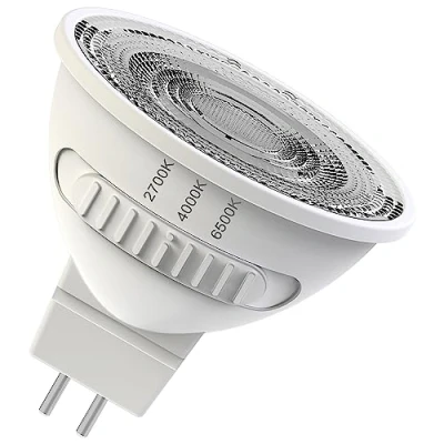 Immagine di OSRAM Lampada LED SPOT MR16 45 con riflettore, GU5.3, 5.6W, 550lm, 2700K 6500K, scelta tra tre tonalità di luce bianco caldo, freddo, diurna, basso consumo energetico, lunga durata