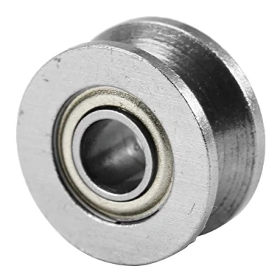 Immagine di 10pcs Puleggia dell acciaio altri cuscinetti a strisciamento al carbonio v624zz cuscinetto sfera della scanalatura i sistemi lineari del binario 4 * 13 6mm