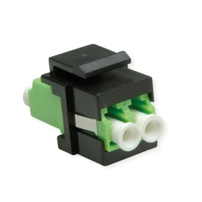 Immagine di ROLINE Keystone Adattatore in fibra ottica LC/LC Duplex, multimodale, OM5