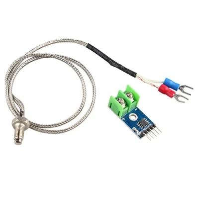 Immagine di HALJIA MAX6675 modulo + tipo K termocoppia sensore di temperatura Test Compatibile con Arduino Raspberry Pi