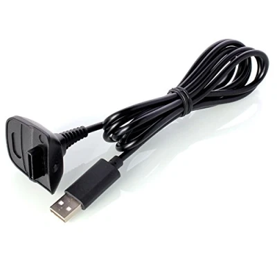Immagine di Neuftech cavo usb di Caricatore per Xbox 360 Controller Wireless Nero