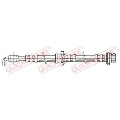 Immagine di QUICK BRAKE 50.966 Tubi Freno 421mm con filettatura interna