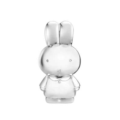 Immagine di Zilverstad Salvadanaio Miffy, in Lega di Zinco, Argento, 69x78x148mm