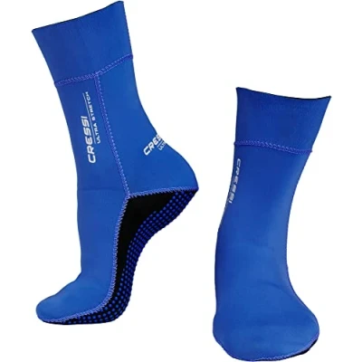 Immagine di Cressi Ultra Stretch Neoprene Socks 1.5mm Calzari per Apnea e Immersione in Bifoderato, Unisex Adulto