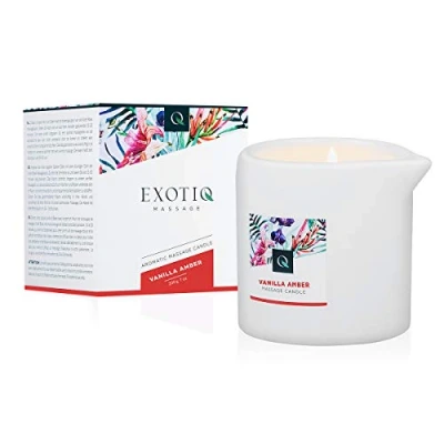 Immagine di Candela Da Massaggio Exotiq Ambra Vaniglia 200g