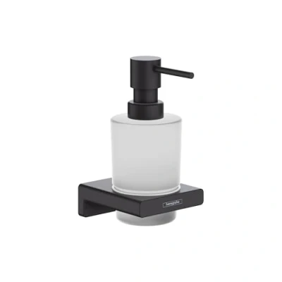 Immagine di hansgrohe AddStoris Distributore di sapone liquido, nero opaco, 41745670