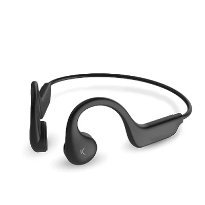 Immagine di KSIX Astro Cuffie a conduzione ossea sportive, wireless, microfono per chiamate, comfort aperto corsa, assistenti vocali, impermeabili, controllo tattile, 7 ore di autonomia, USB C