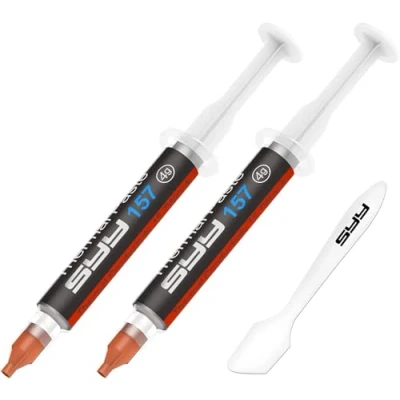 Immagine di SYY Pasta Termica 8g con Toolkit, Thermal Paste Nuovo aggiornamento facile da applicare, Conduttività Estremamente Alta, termoconduttiva per PC CPU GPU PS4 Processore
