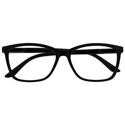 Immagine di The Reading Glasses Company Nero Lettori Grande Stile Designer Uomo Cerniere Molla R51 1 +2,50 50 Gr