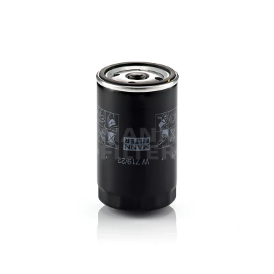 Immagine di MANN FILTER W 719/22 Filtro olio M 20 X 1.5 con due valvole blocco arretramento ad avvitamento PORSCHE: 944 Cabrio, Coupe
