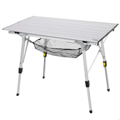 Immagine di AKTIVE Tavolo Pieghevole, Alluminio, 90 x 51 45/70 cm