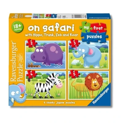Immagine di Ravensburger Italy Bambini My First Puzzle, Multicolore, 07301 Animale, Elefante, large