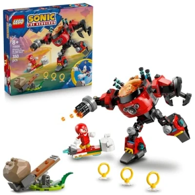 Immagine di Knuckles vs. il Mech Egg Crusher del Dr. Eggman