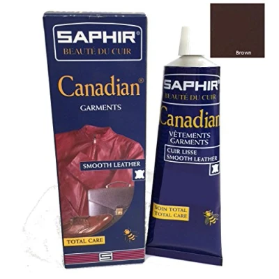 Immagine di Saphir Canadese Pelle Restoring Crema Marrone, 2.53 Oz