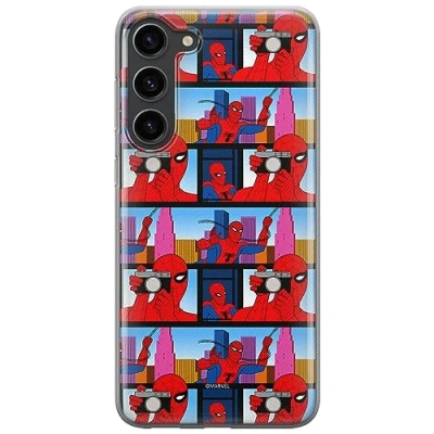Immagine di ERT GROUP custodia per cellulare Samsung S23 originale e con licenza ufficiale Marvel, modello Spider Man 038 adattato in modo ottimale alla forma dello smartphone, TPU