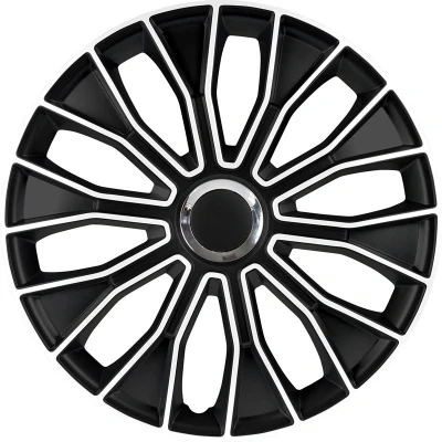 Immagine di AutoStyle PP 5216 Copricerchi 16Inch nero/bianco
