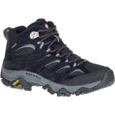 Immagine di Merrell Moab 3 Mid GTX, Stivali da Escursionismo Donna, Black Grey, 41 EU