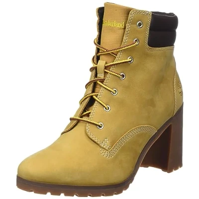Immagine di Timberland Allington Double Collar, Stivali alla Moda Donna, Wheat Nubuck, 36 EU Larga