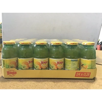 Immagine di Pago ARANCIA Orange Pulpee cl 20 x 24 bottiglie in vetro succo di frutta