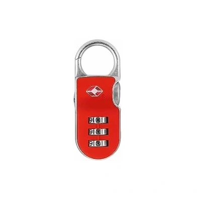 Immagine di Yale Lucchetto da viaggio a combinazione con tecnologia Travel Sentry TSA YTP2/26/216/1R rosso, arco clip