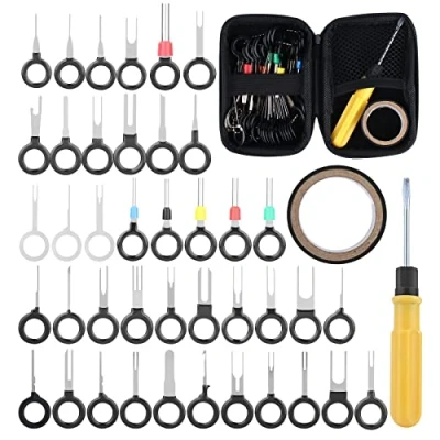 Immagine di Nizirioo Kit di Strumenti Rimozione Terminale 41 Pezzi Set Chiavi a Brugola Stampate in Acciaio per Utensili Sblocco, Presa Connettore Auto Pin Automatici con