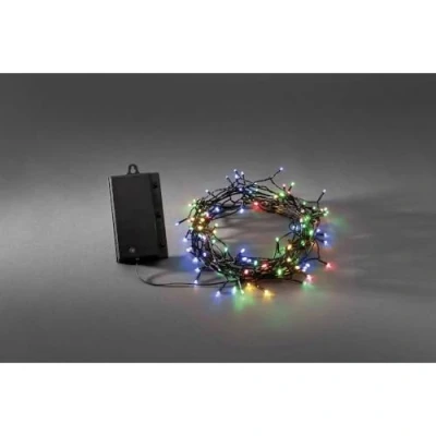 Immagine di Konstsmide 3730 500 Micro catena luminosa esterno rete elettrica Numero di lampadine 240 LED (monocolore) Multicolore Lunghezza illuminata: 24 m