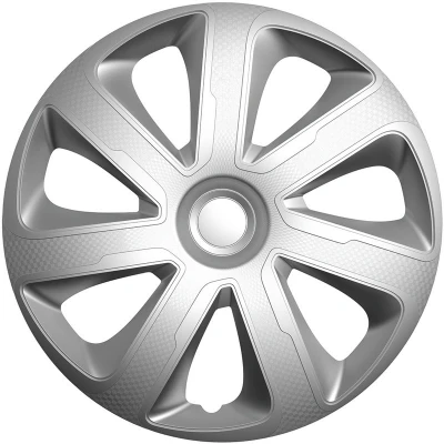 Immagine di AutoStyle PP 5304S Copricerchi 14Inch argento/carbonio