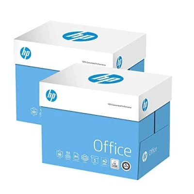 Immagine di 2Xboxes Carta per fotocopiatrici da ufficio, formato A4, 80 g/m², colore: Bianco (10 x 5000 fogli