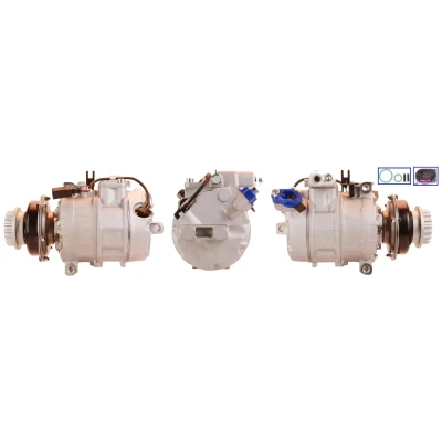 Immagine di LUCAS ACP233 Compressore Aria Condizionata PAG 46 R 134a con guarnizioni VOLKSWAGEN: Transporter 5 Bus, Multivan (7HM, Touareg I