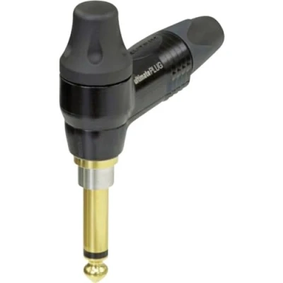 Immagine di Neutrik NP2RX ULTIMATE Jack 6.35 mm Spina angolata Numero Poli (num): 2 Mono Nero 1 pz.