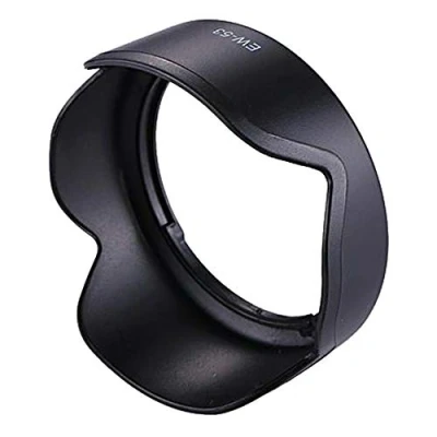 Immagine di CELLONIC® Paraluce Compatibile con Canon EF M 15 45mm 1:3.5 6.3 IS STM baionetta EW 53 Lens Hood in Materiale Sintetico Protegge l&#039;obiettivo e la Lente da Urti Graffi