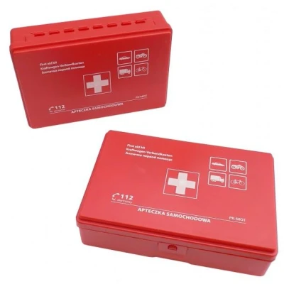 Immagine di CARCOMMERCE 80203 Kit di pronto soccorso per auto con valigia
