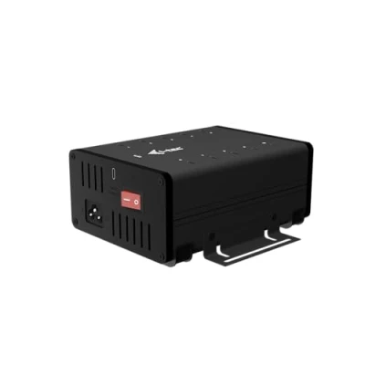 Immagine di i tec Hub di ricarica+dati USB C/USB A in metallo 15W per porta 10x alimentatore integrato C 180W (USB C, 10 Porti), Docking station + USB, Nero