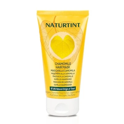 Immagine di Naturtint Maschera alla Camomilla Schiarisce progressivamente i Capelli, Riflessi Biondi, idrata e nutre Capelli 97.8% Ingredienti Natural, con Limone 150 ml