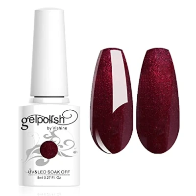 Immagine di Vishine Smalto per unghie in gel semi permanente UV / LED, 8 ml; 239 colori assortiti, nail art e manicure, C05